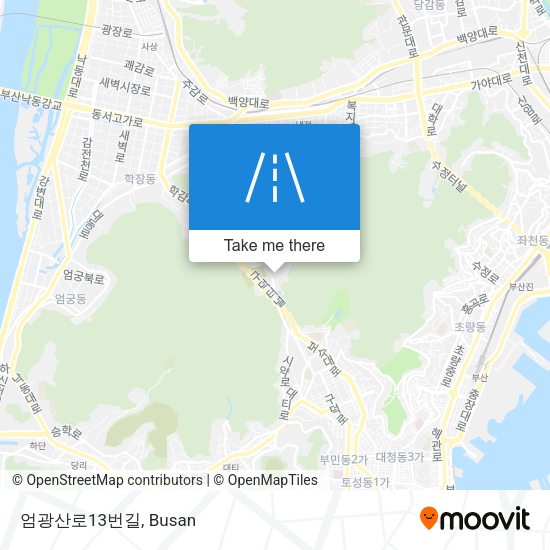 엄광산로13번길 map