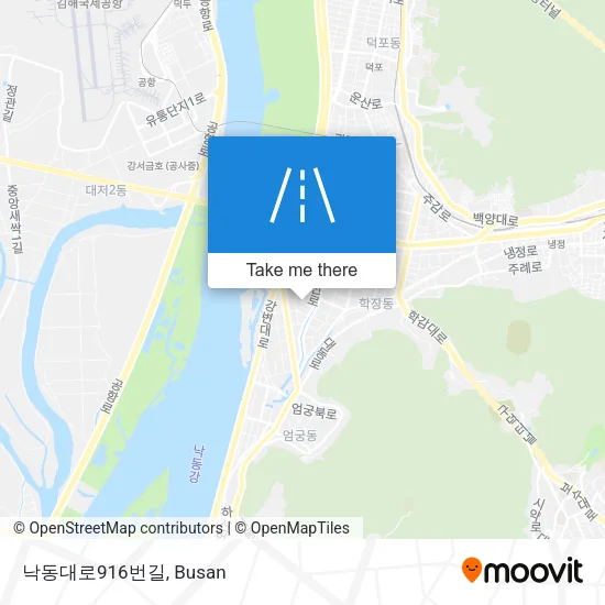 낙동대로916번길 map
