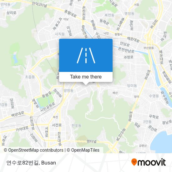 연수로82번길 map