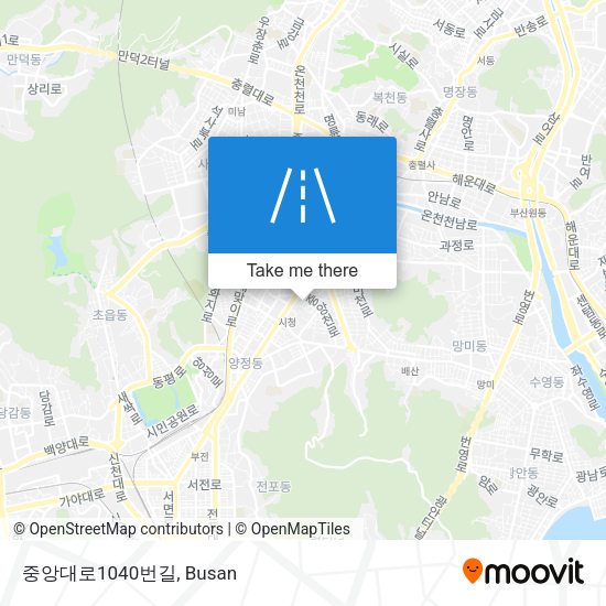 중앙대로1040번길 map