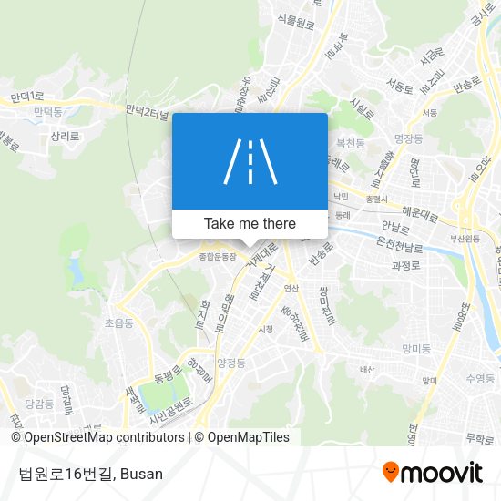 법원로16번길 map