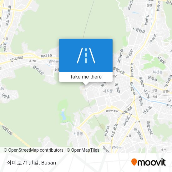 쇠미로71번길 map