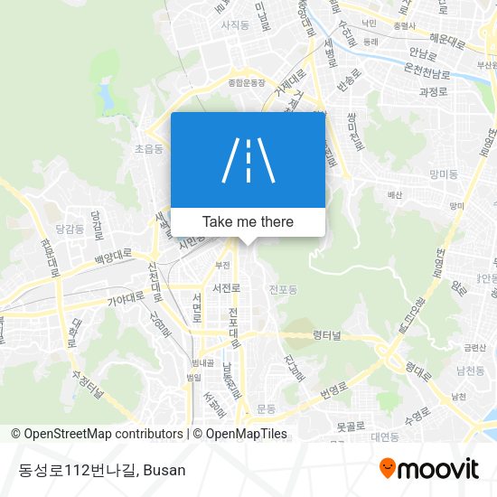 동성로112번나길 map