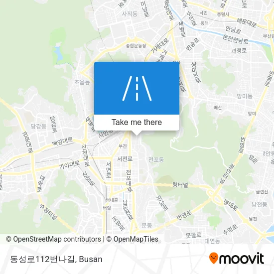 동성로112번나길 map