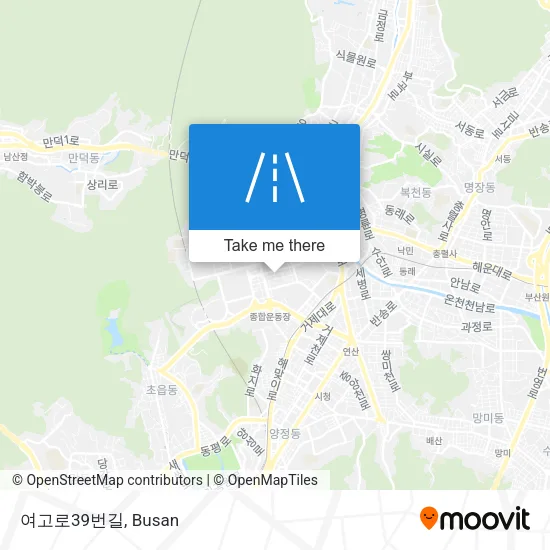여고로39번길 map