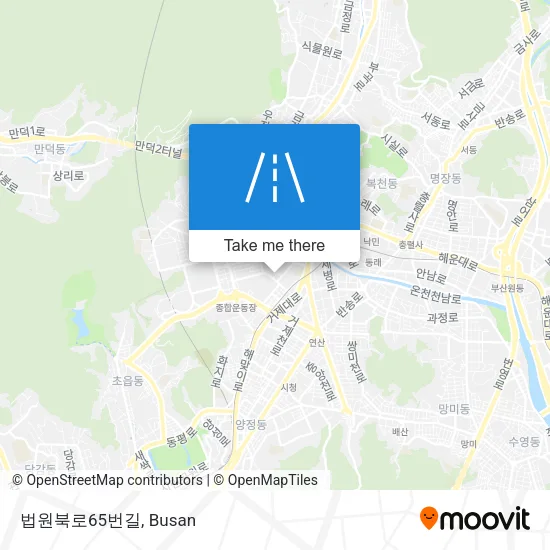 법원북로65번길 map