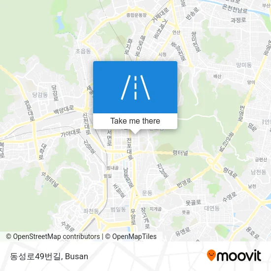 동성로49번길 map