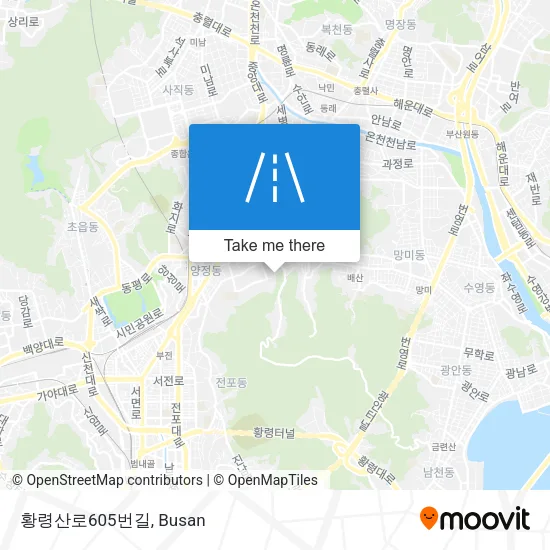 황령산로605번길 map