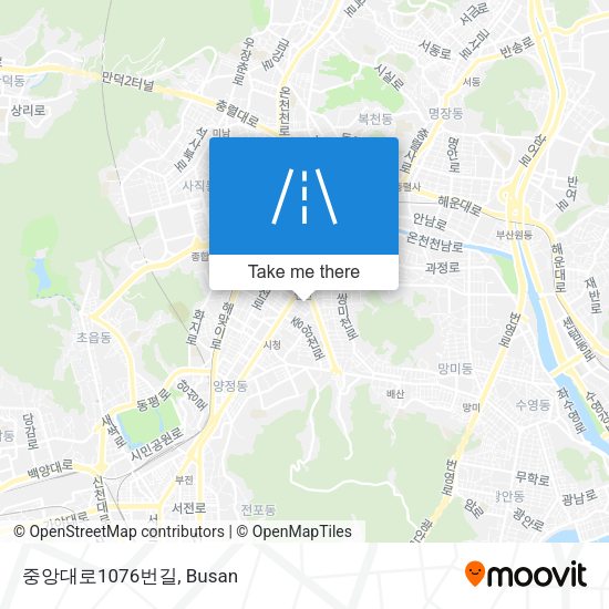 중앙대로1076번길 map