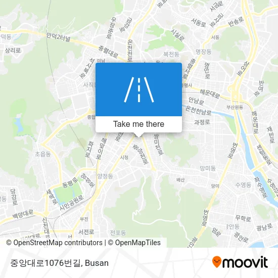 중앙대로1076번길 map