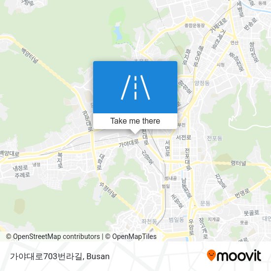 가야대로703번라길 map