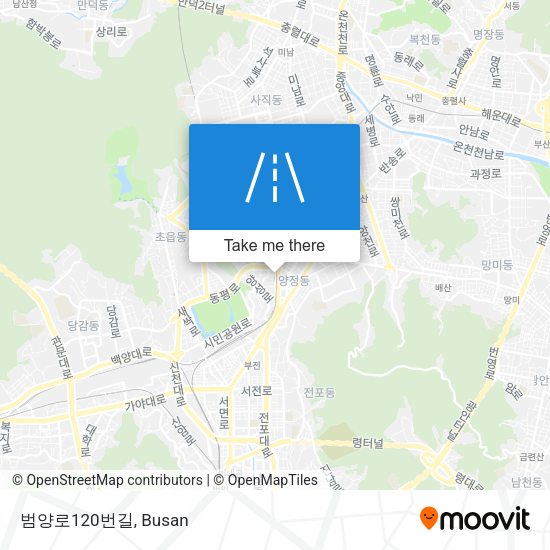 범양로120번길 map