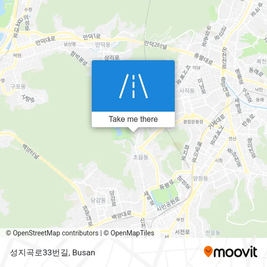 성지곡로33번길 map