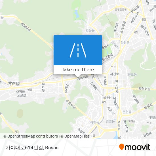 가야대로614번길 map