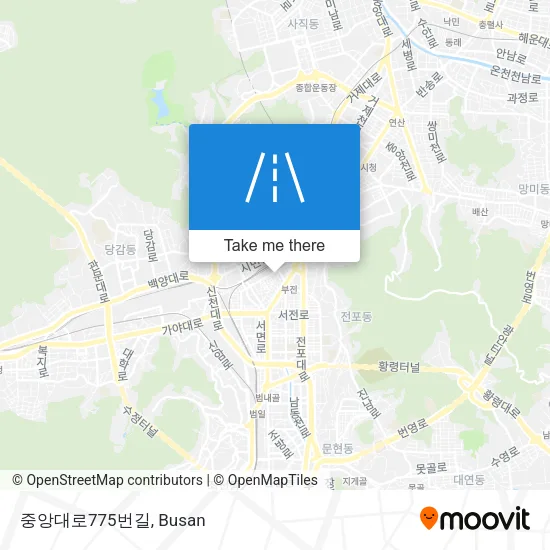 중앙대로775번길 map