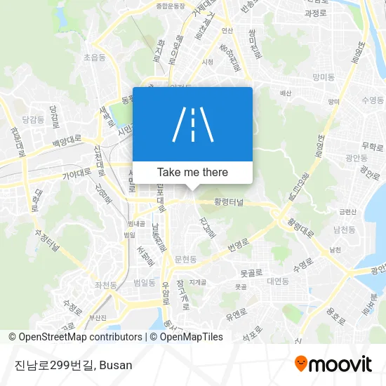 진남로299번길 map