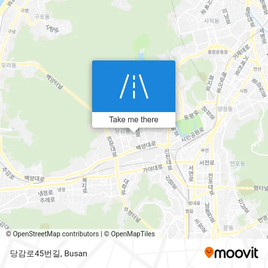 당감로45번길 map
