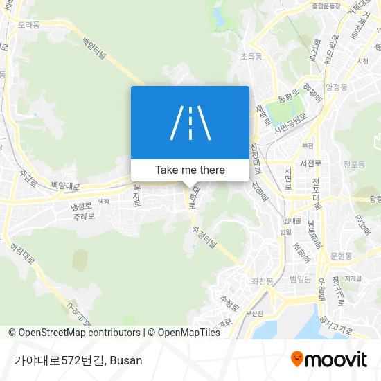 가야대로572번길 map