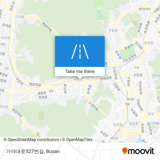 가야대로527번길 map