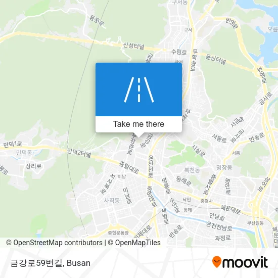 금강로59번길 map