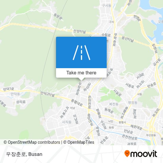우장춘로 map