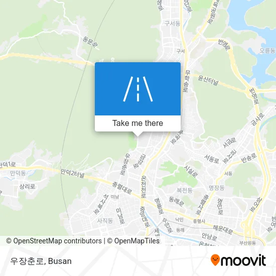 우장춘로 map