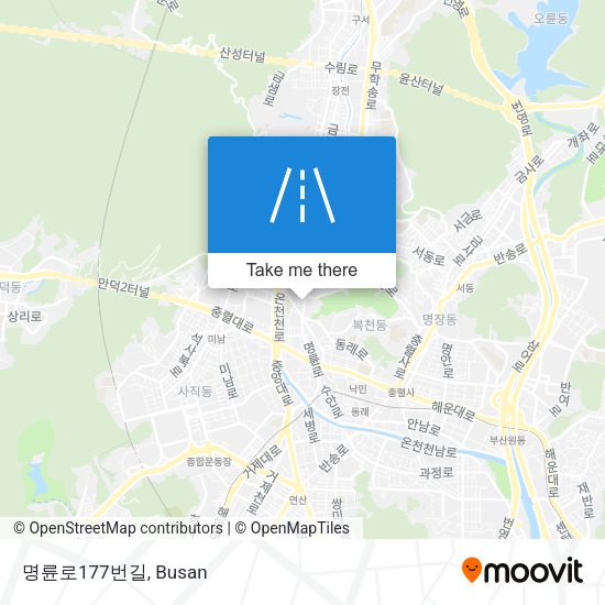 명륜로177번길 map