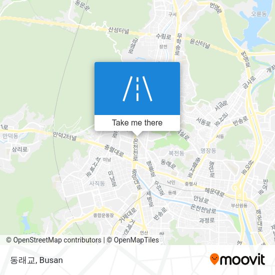 동래교 map