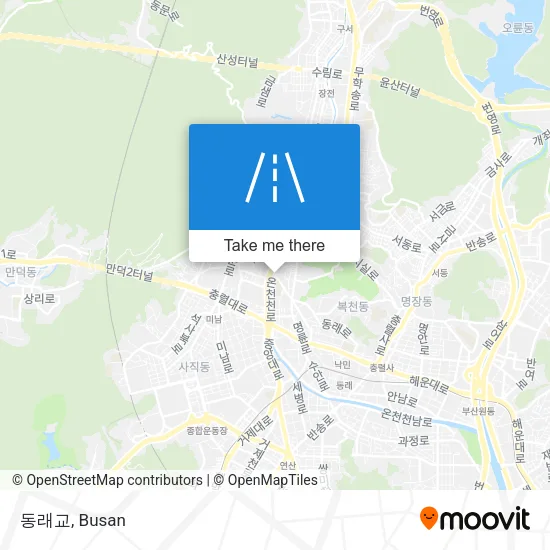 동래교 map