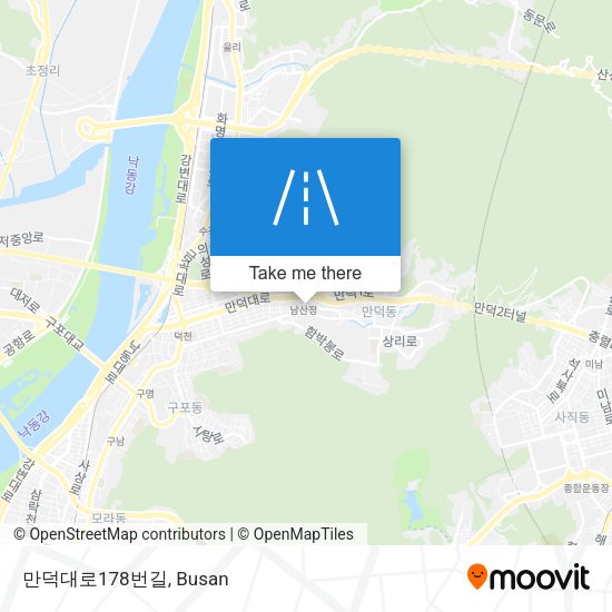 만덕대로178번길 map