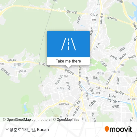 우장춘로18번길 map