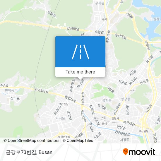 금강로73번길 map