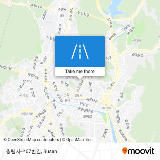 충렬사로67번길 map