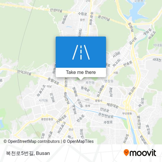 복천로5번길 map