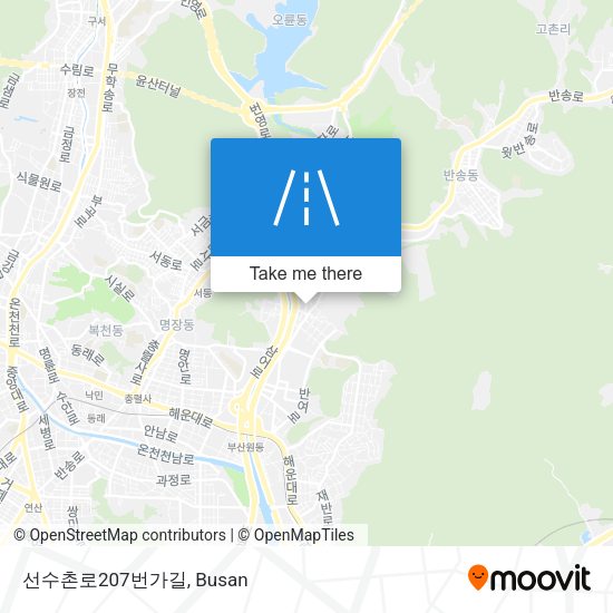 선수촌로207번가길 map