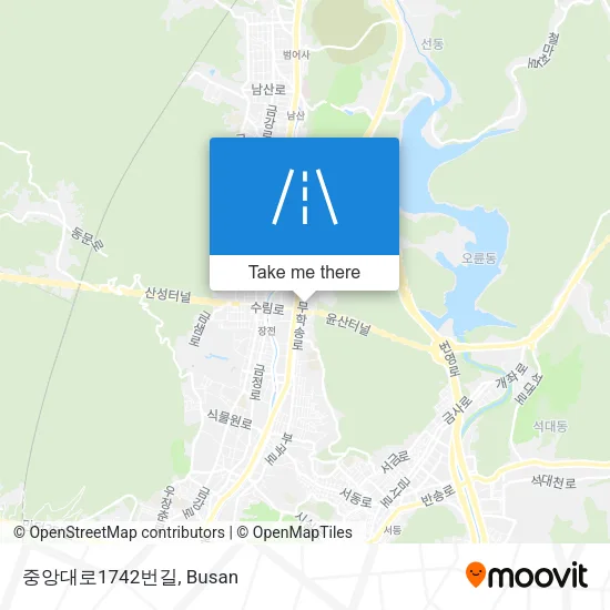 중앙대로1742번길 map
