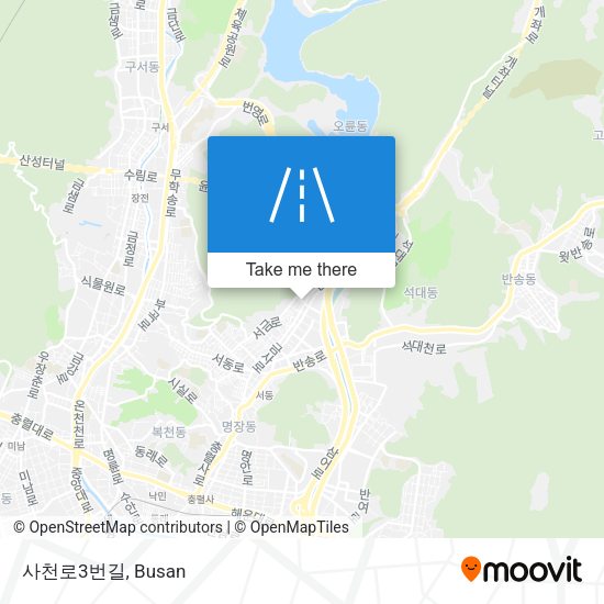 사천로3번길 map