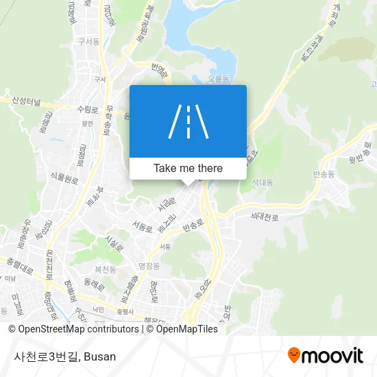 사천로3번길 map