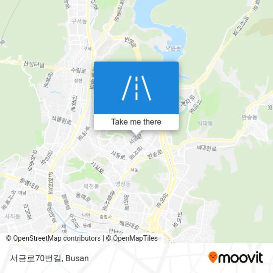 서금로70번길 map