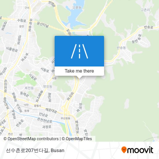 선수촌로207번다길 map
