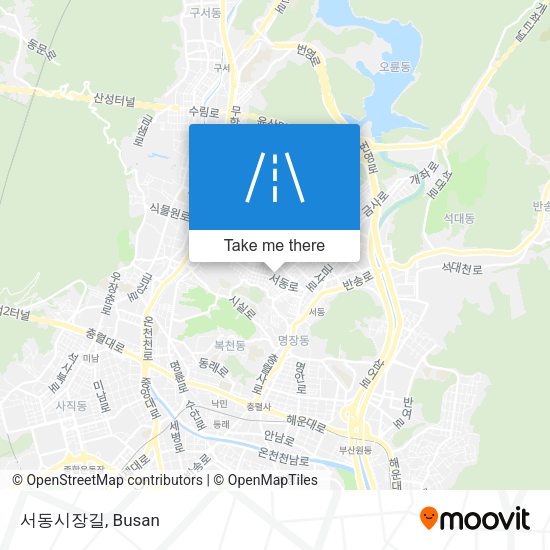 서동시장길 map