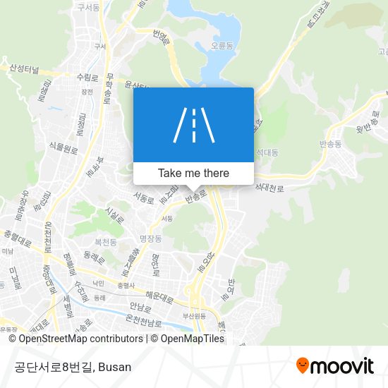 공단서로8번길 map