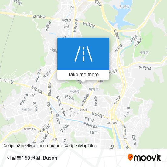 시실로159번길 map