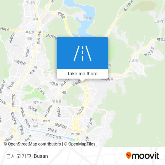 금사고가교 map