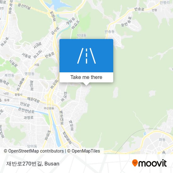 재반로270번길 map