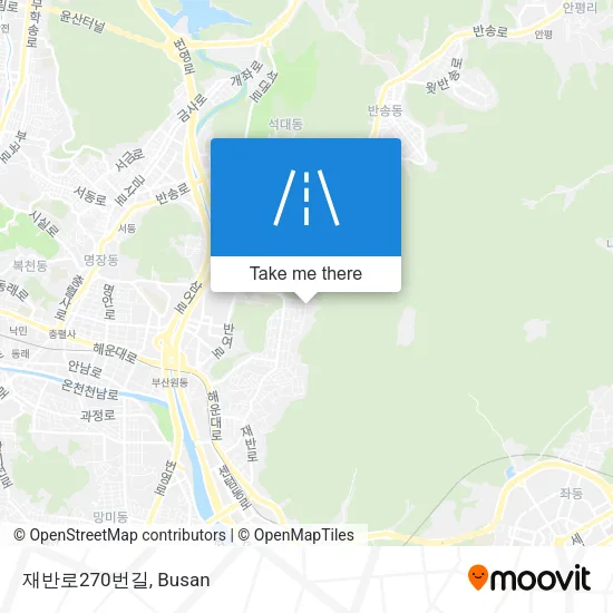 재반로270번길 map