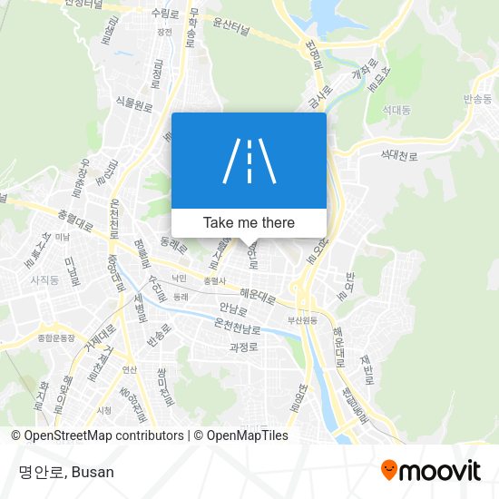 명안로 map