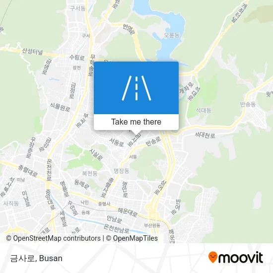 금사로 map