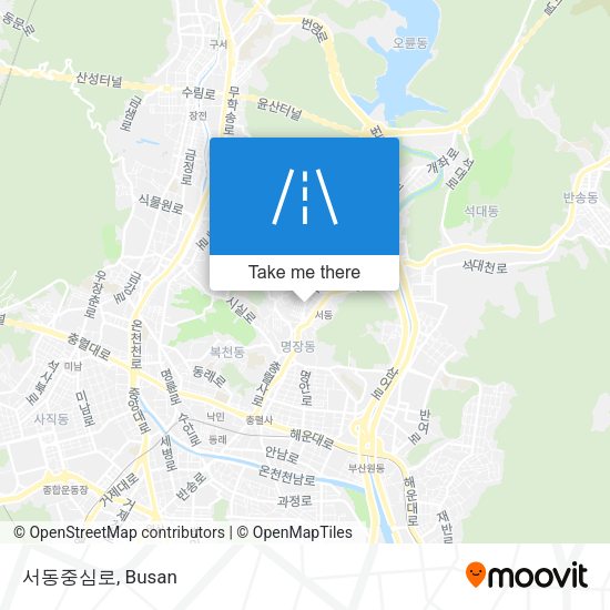 서동중심로 map