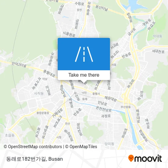 동래로182번가길 map